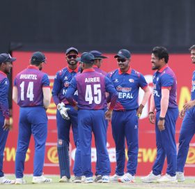 आइसीसी एकदिवसीय वरियतामा नेपालको एक स्थान सुधार