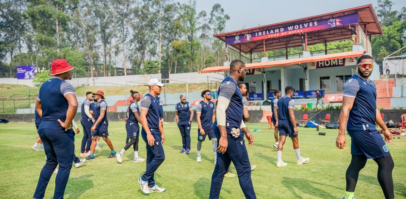 टियुमा अभ्यास गर्दै वेस्ट इन्डिज ए टिम ( तस्विरसहित )