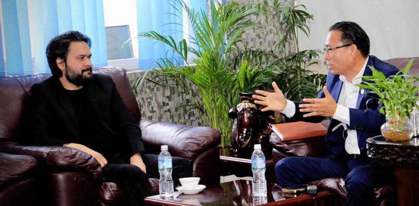 शहरी विकासमन्त्री बुढा र बालेनबीच भेटवार्ता