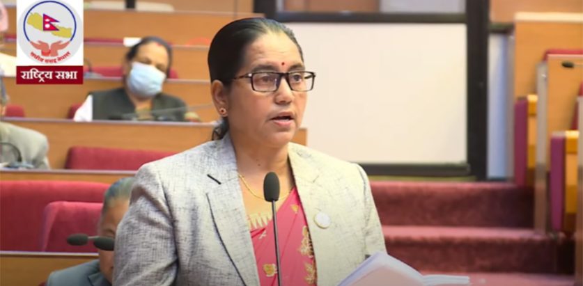 एमालेले विमला घिमिरेलाई राष्ट्रियसभा उपाध्यक्षकाे उम्मेदवार बनाउने