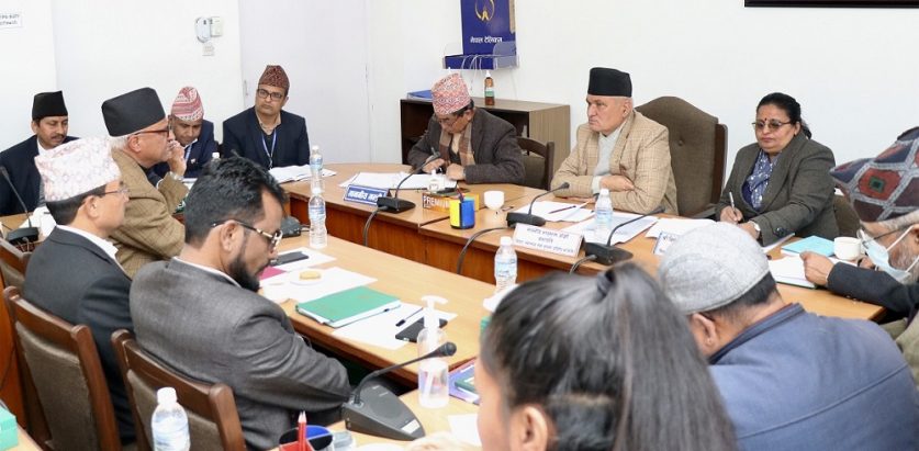 संसदीय समितिको बैठक बस्दै