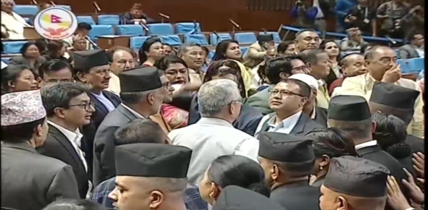 नाराबाजीका बीच सरकारको नीति तथा कार्यक्रम पारित