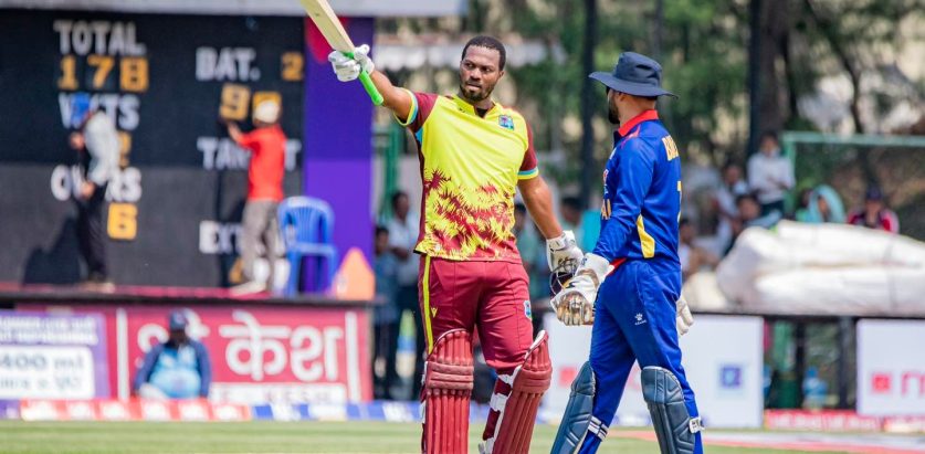 जोनसनको शतकमा वेस्ट इन्डिज ‘ए’ ले नेपाललाई दियो २२८ रनको लक्ष्य