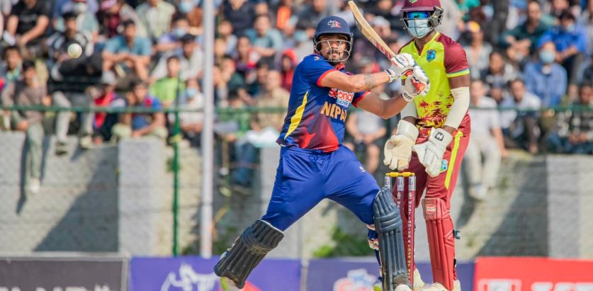 नेपाल वेस्ट इन्डिज ए सँग ७६ रनले पराजित