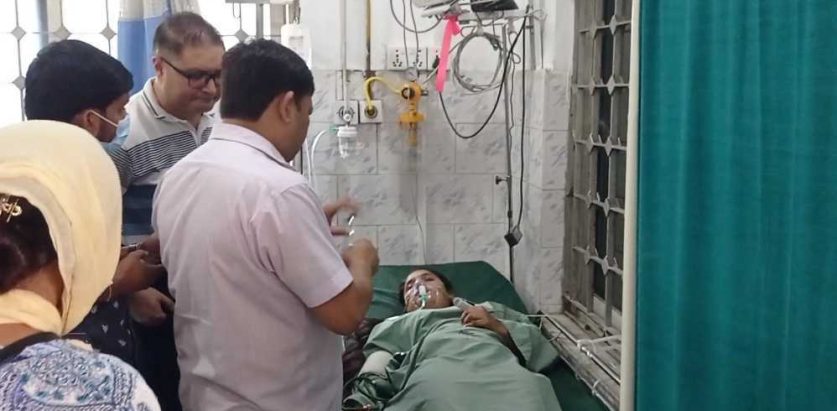 झापाको दमकमा गोली चल्यो, एक विद्यार्थी घाइते