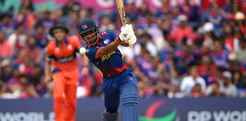 टी–२० विश्वकपमा नेपाल नेदरल्यान्ड्ससँग ६ विकेटले पराजित