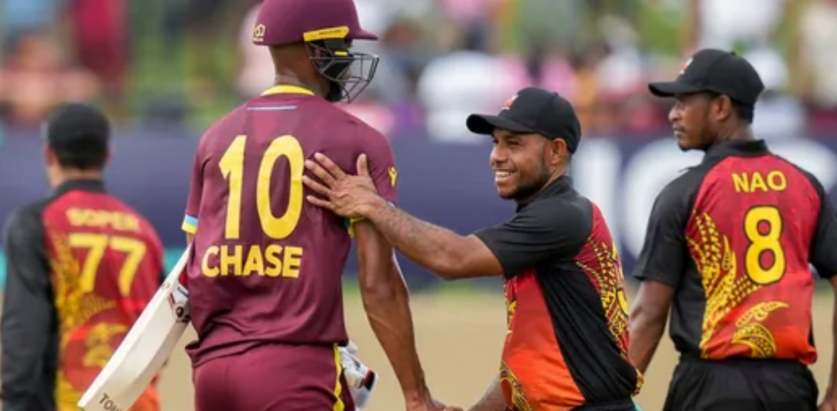 टी-२० बिश्वकप : पिएनजी माथी वेस्ट इन्डिजको सहज जित