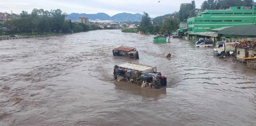 बल्खु खोलामा बाढी : एक जनाको मृत्यु