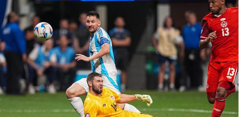 क्यानडालाई हराउँदै अर्जेन्टिना कोपा अमेरिकाको फाइनलमा