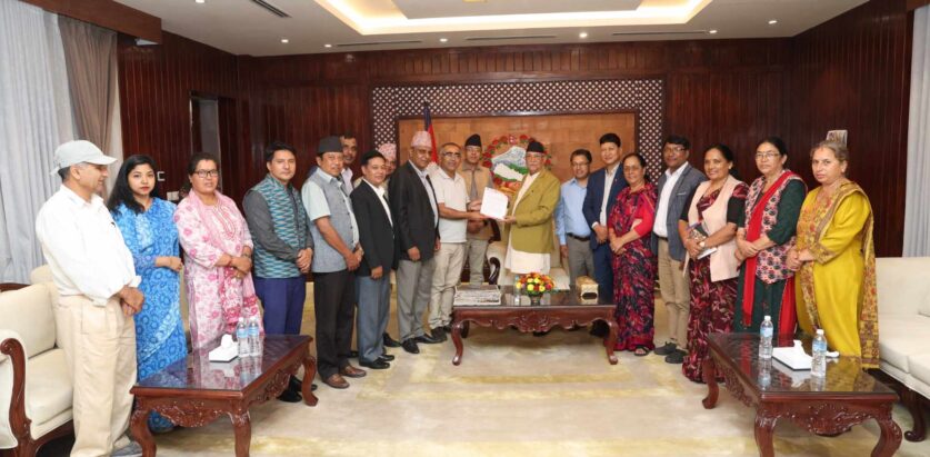 प्रधानमन्त्रीलाई एमाले काठमाडौँद्वारा ध्यानाकर्षण