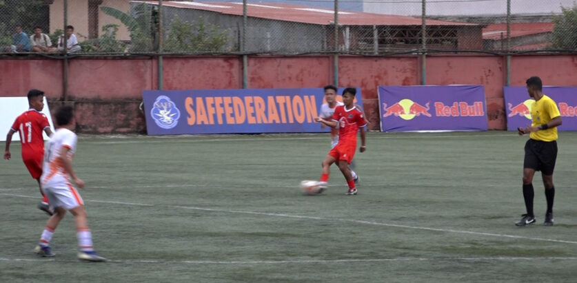 साफ यु–२०: भुटानलाई हराउँदै नेपाल फाइनलमा