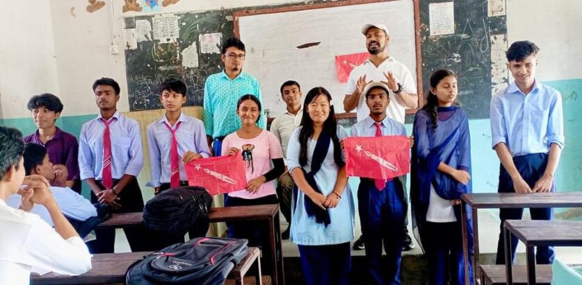 अखिल क्रान्तिकारी झापाद्वारा धमाधम कमिटी गठन गर्दै