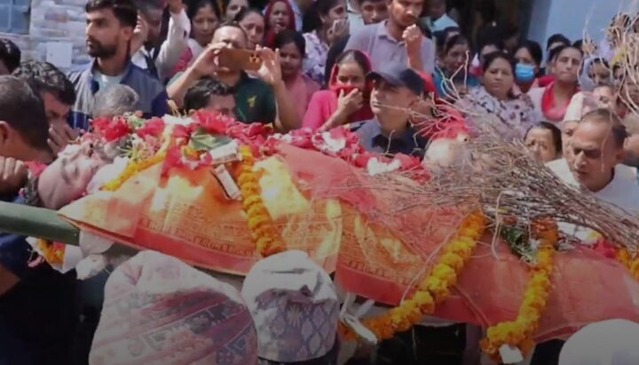 यसरी भयो कश्मीरमा मारिएका सुदीप न्यौपानेको अन्त्येष्ट